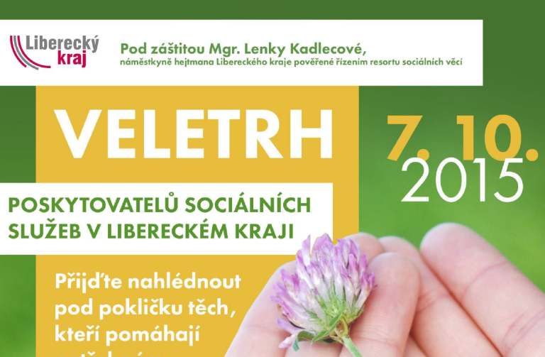 Liberecký kraj pořádá veletrh poskytovatelů sociálních služeb 